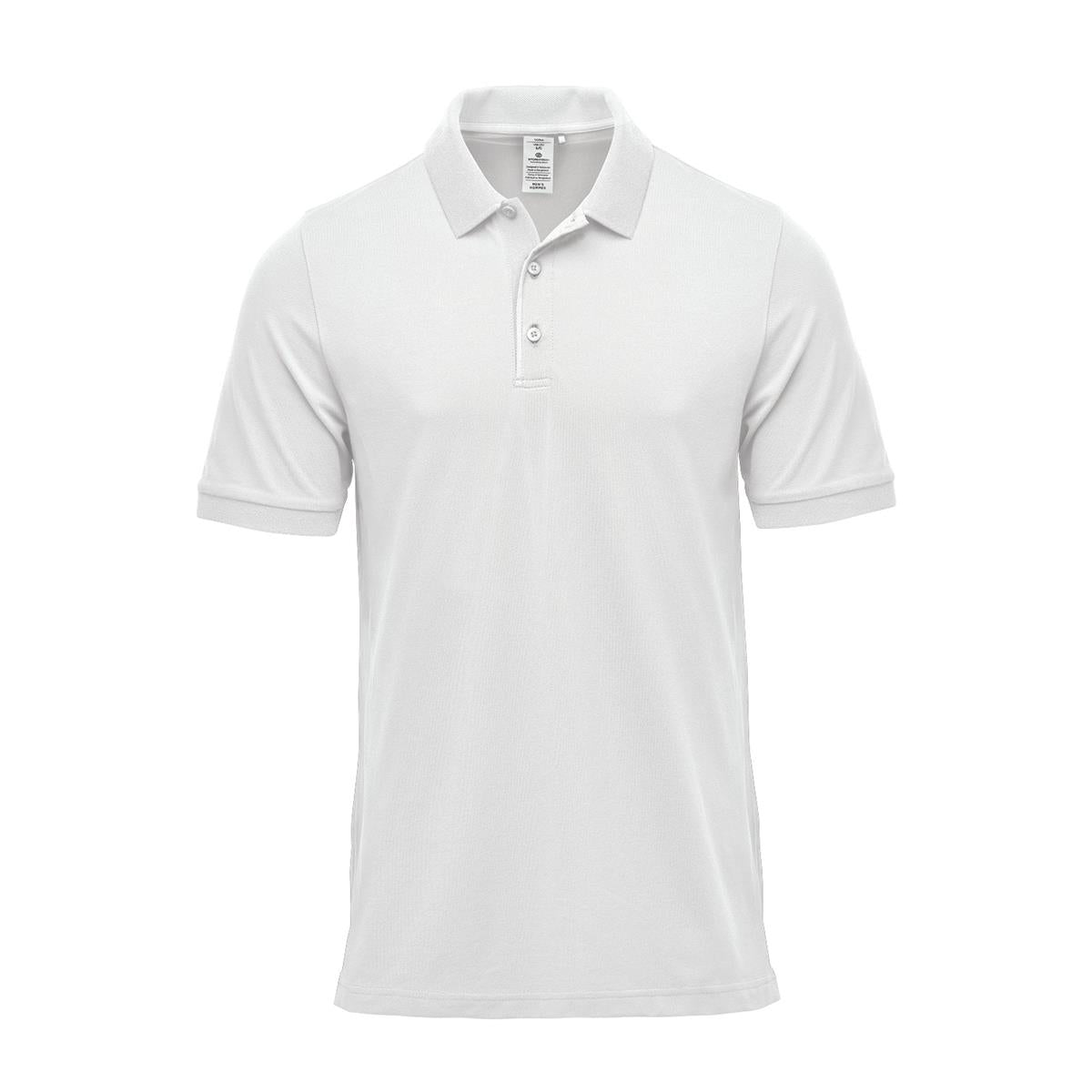 Men's Ferrera Polo - White - Front