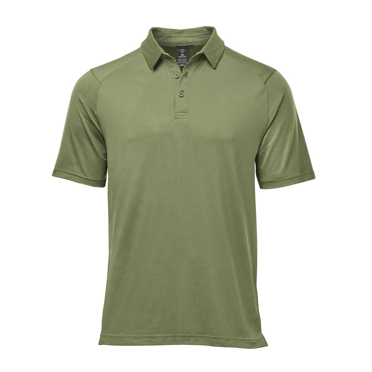 Men's Oasis Polo - Sage Green - Front