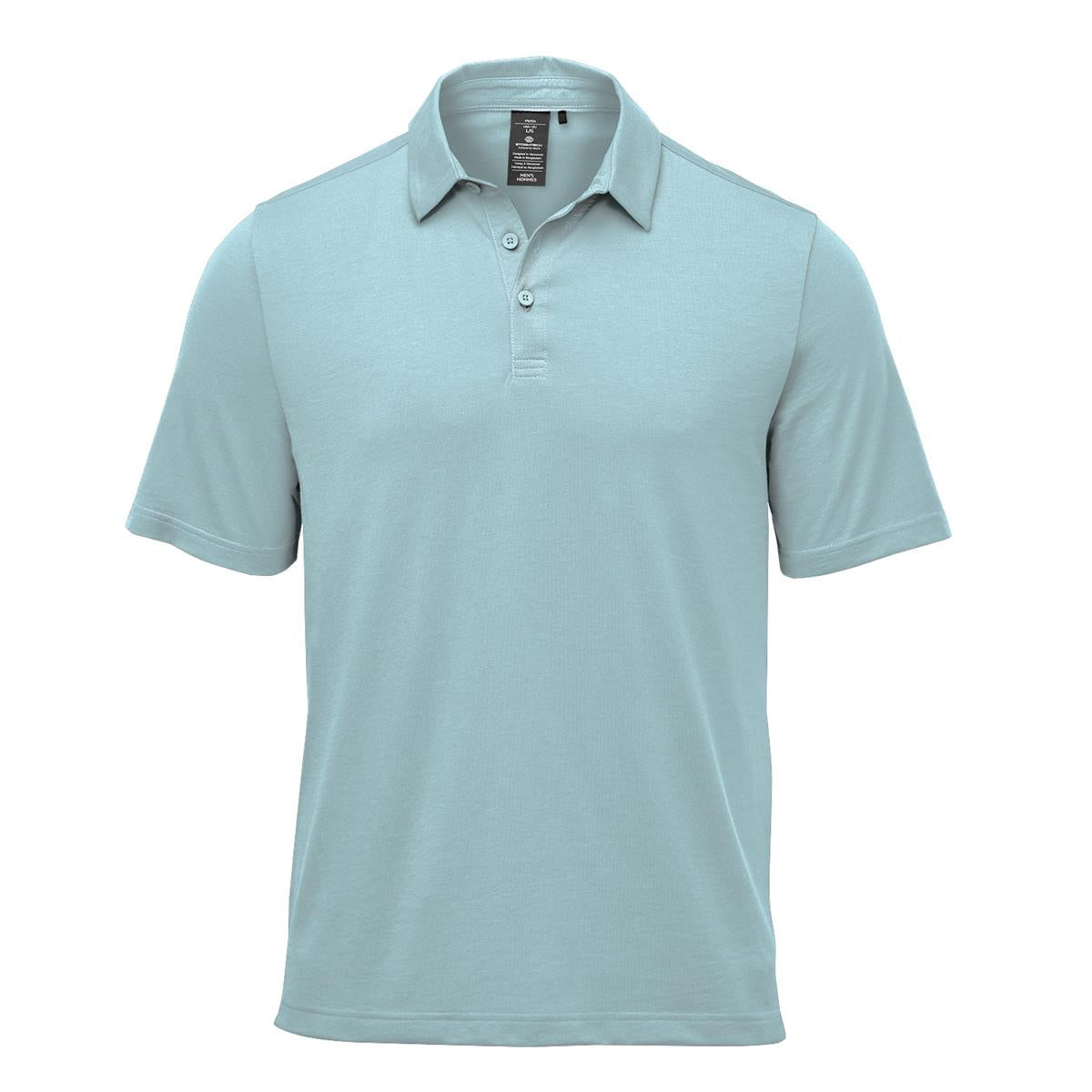 Men's Settebello Polo - Ice Blue - Front