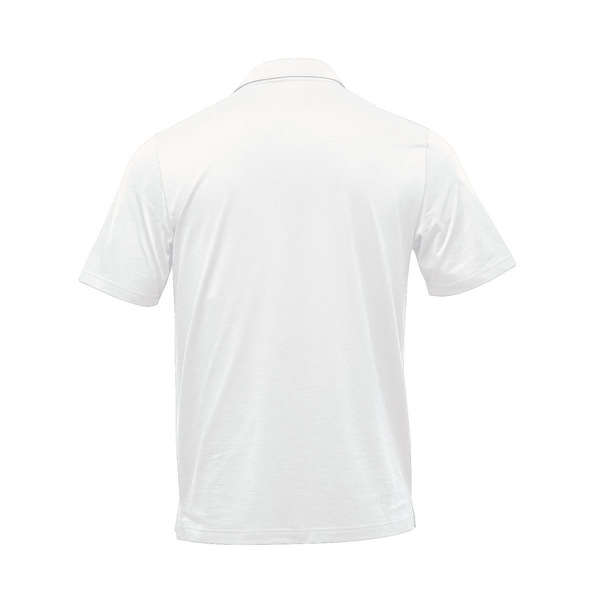 Men's Settebello Polo - White - Back