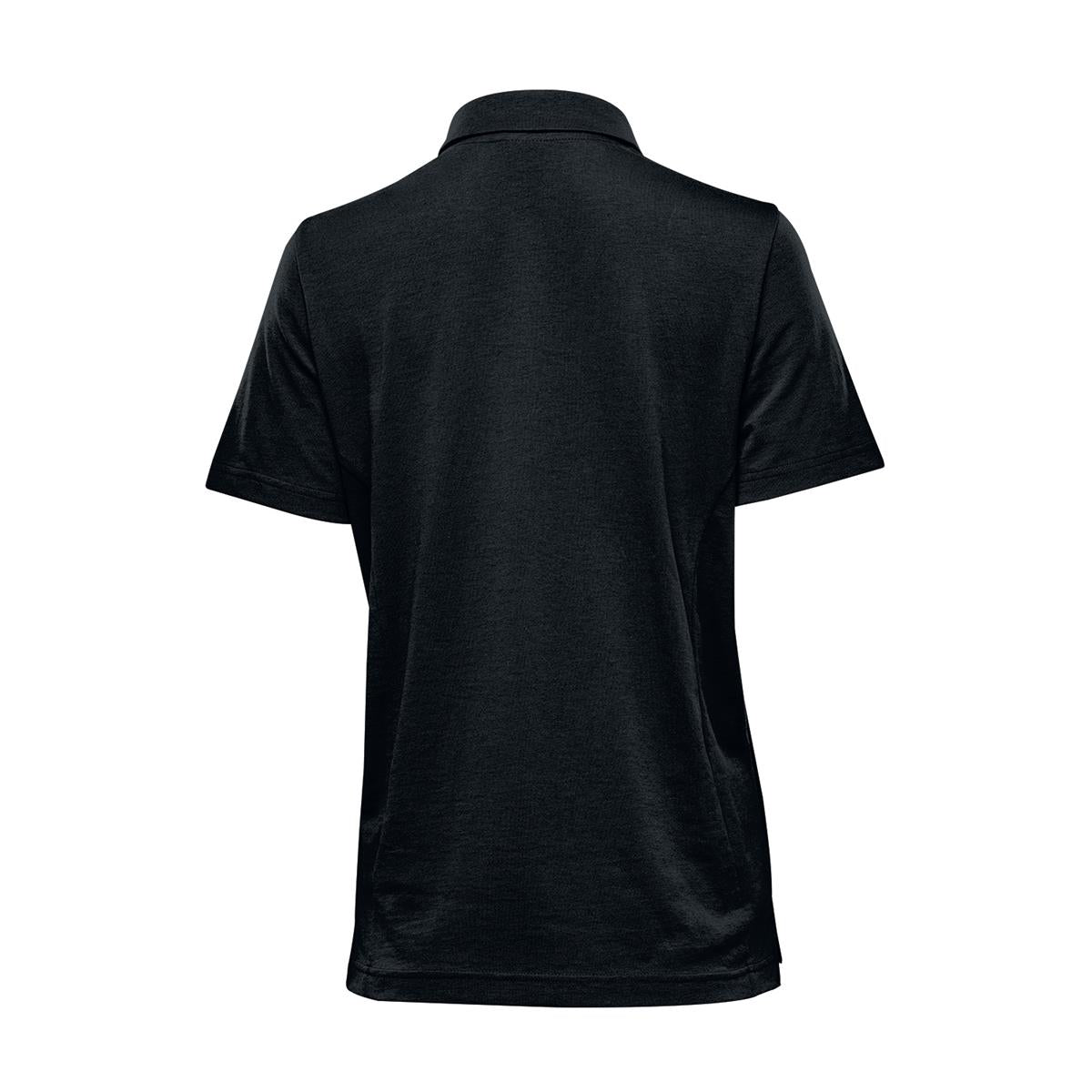 Women's Settebello Polo - Black - Back