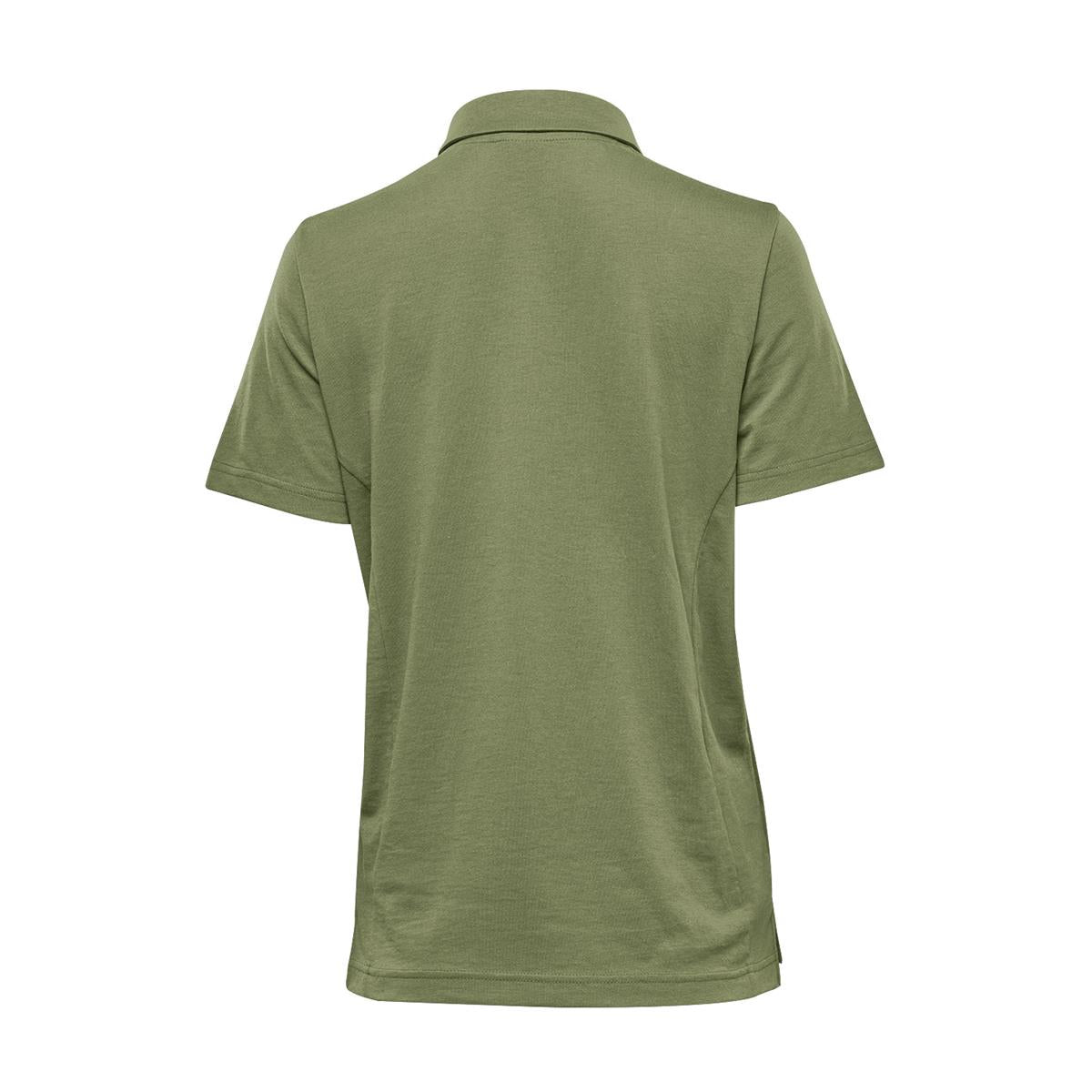 Women's Settebello Polo - Sage Green - Back