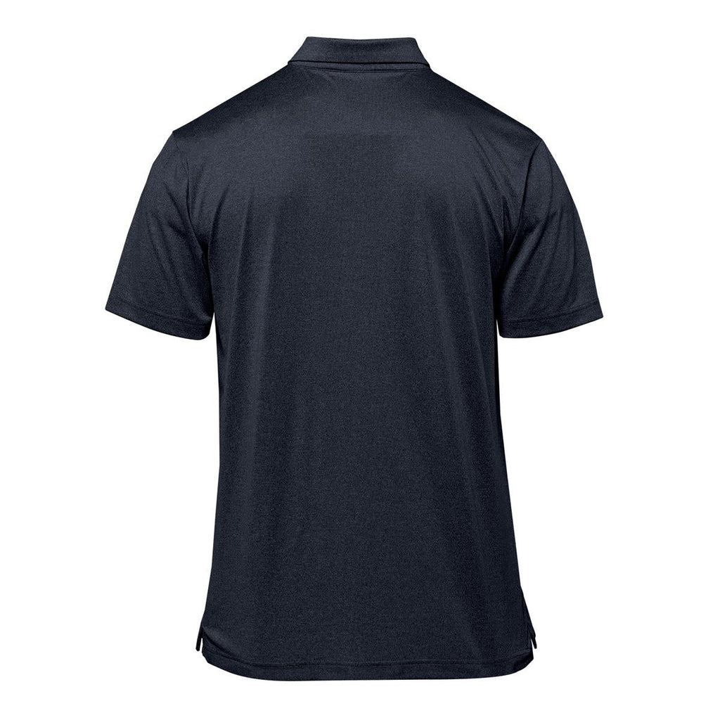 Men's Volante H2X-DRY Polo - Midnight Heather - Back