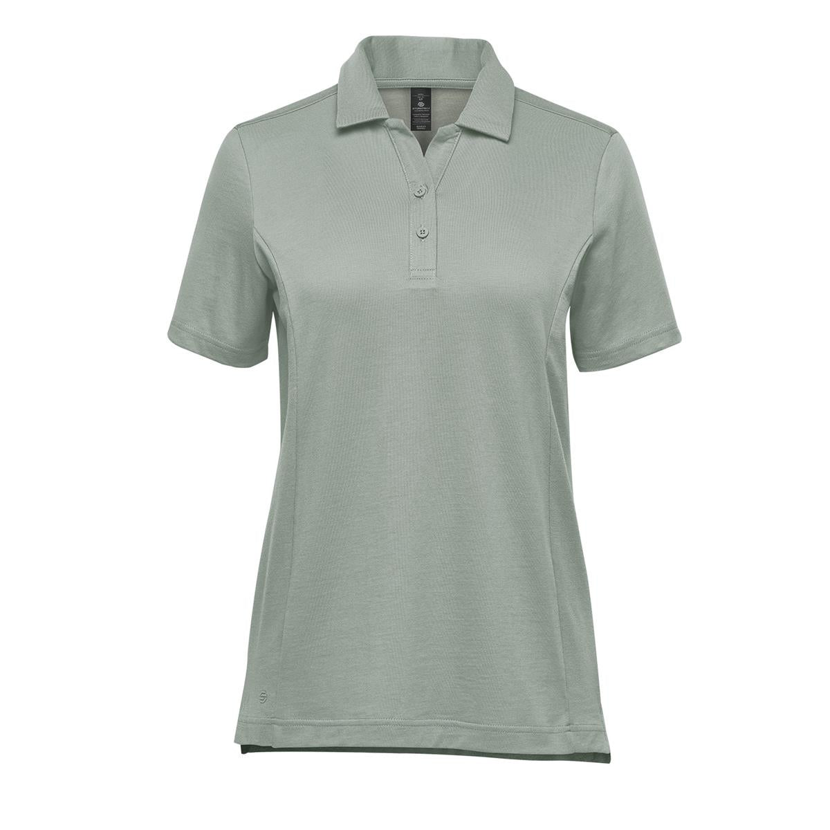Women's Nevada Micro Pique Polo - Storm Grey - Front
