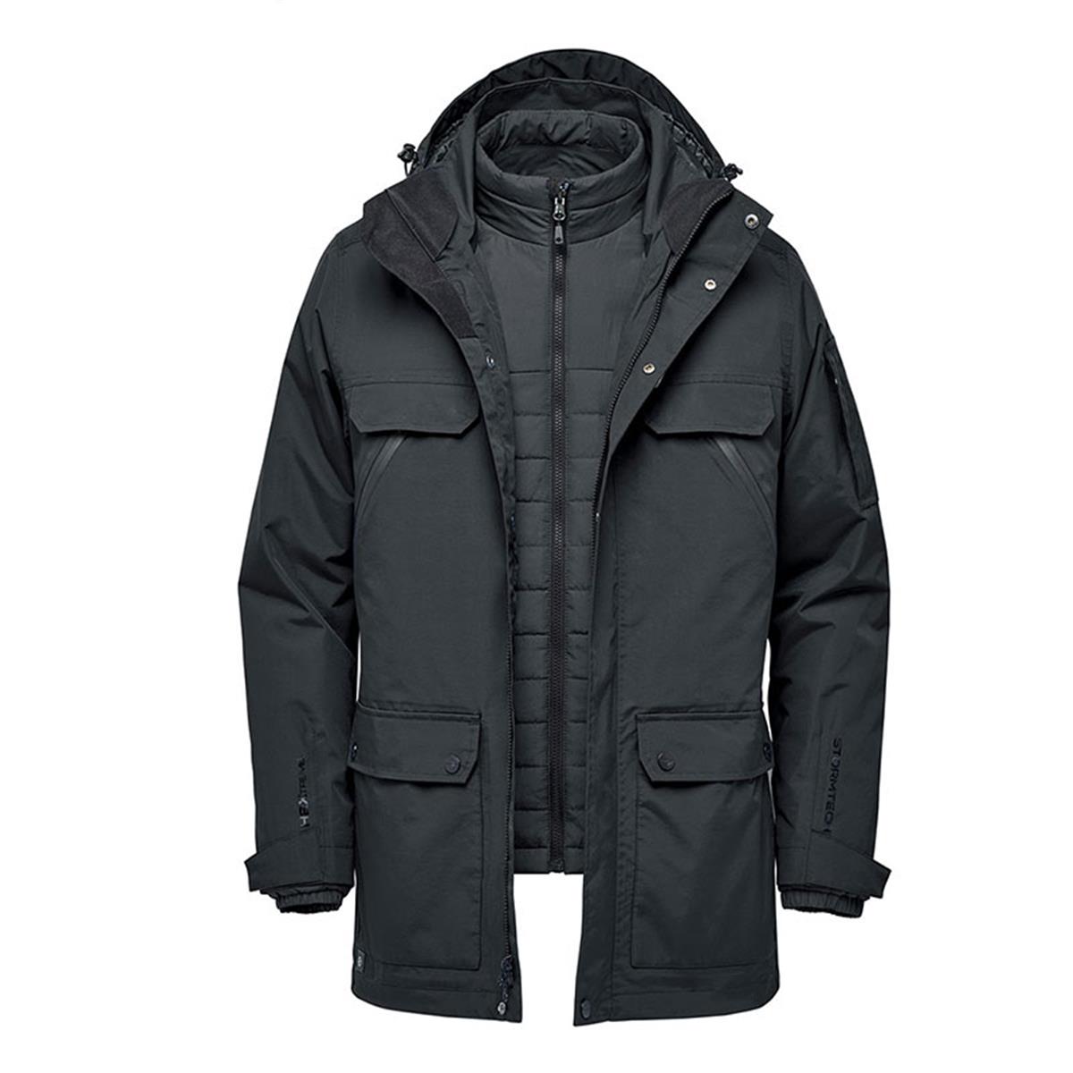 Men's Fairbanks 5-in-1 System Jacket - Black - Front