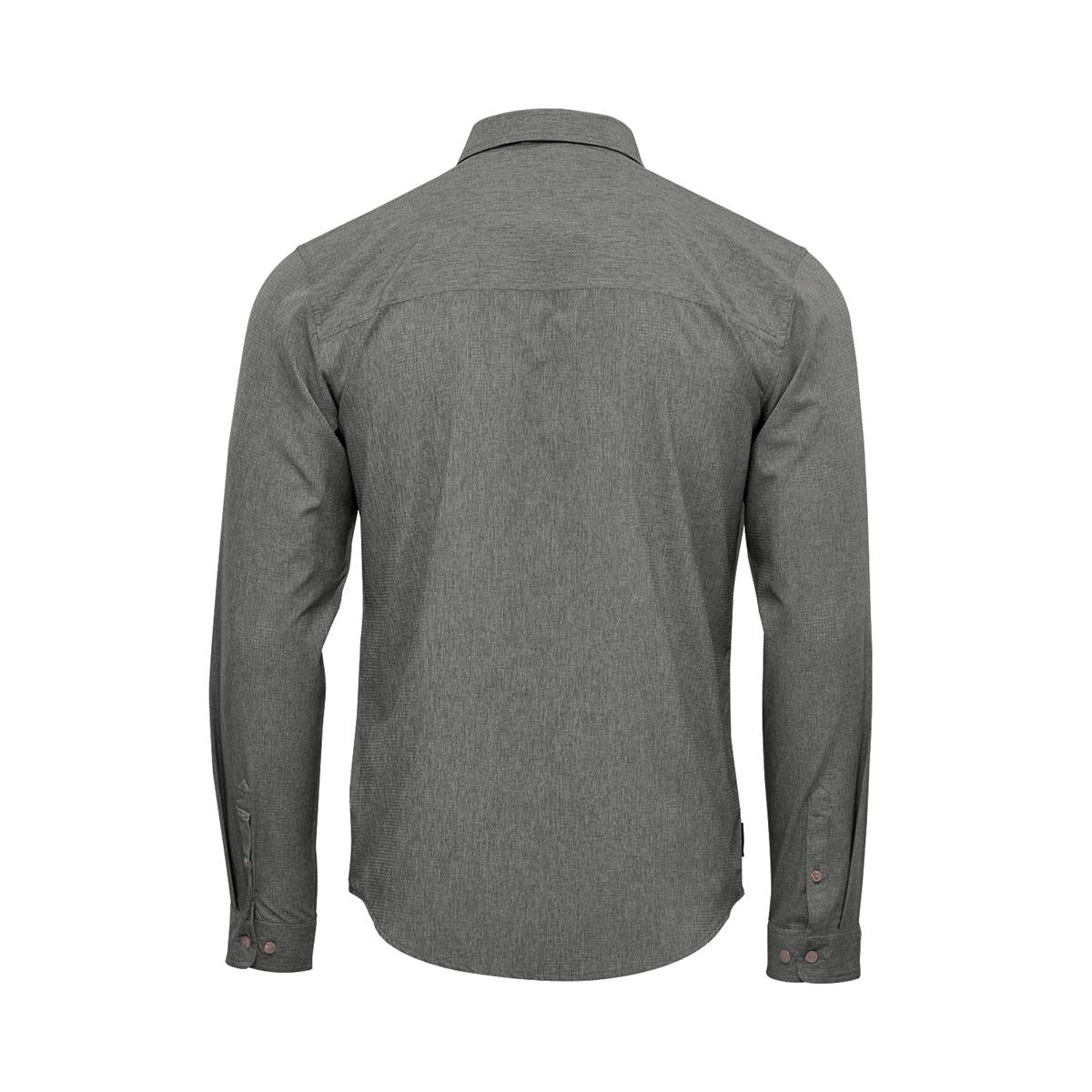 Men's Azores Quick Dry Shirt - Heather Grey - Back