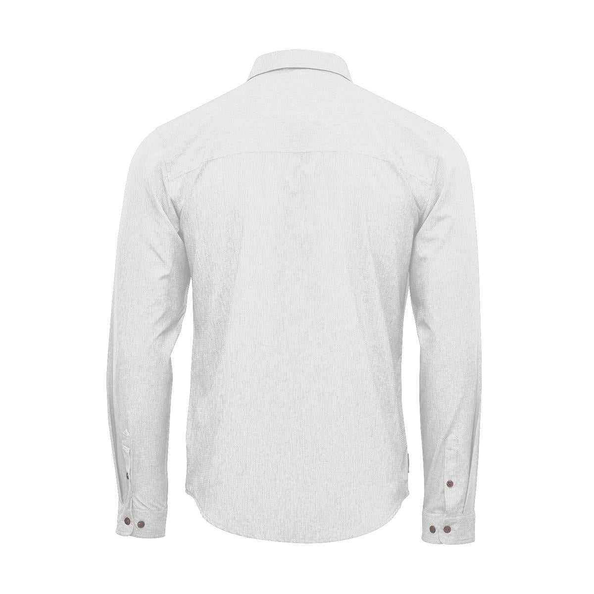 Men's Azores Quick Dry Shirt - White - Back