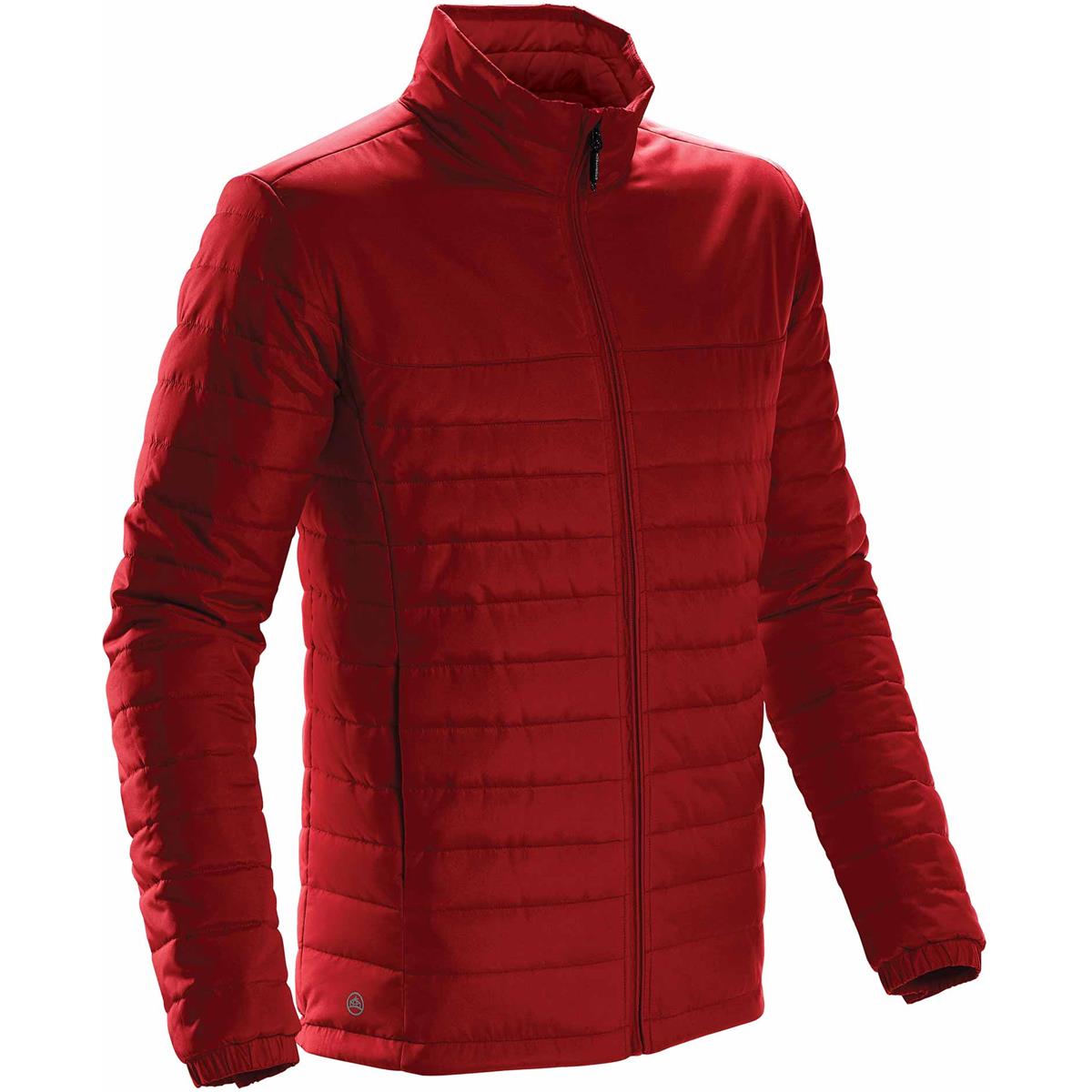 Men's Nautilus Quilted Jacket - Bright Red - Back