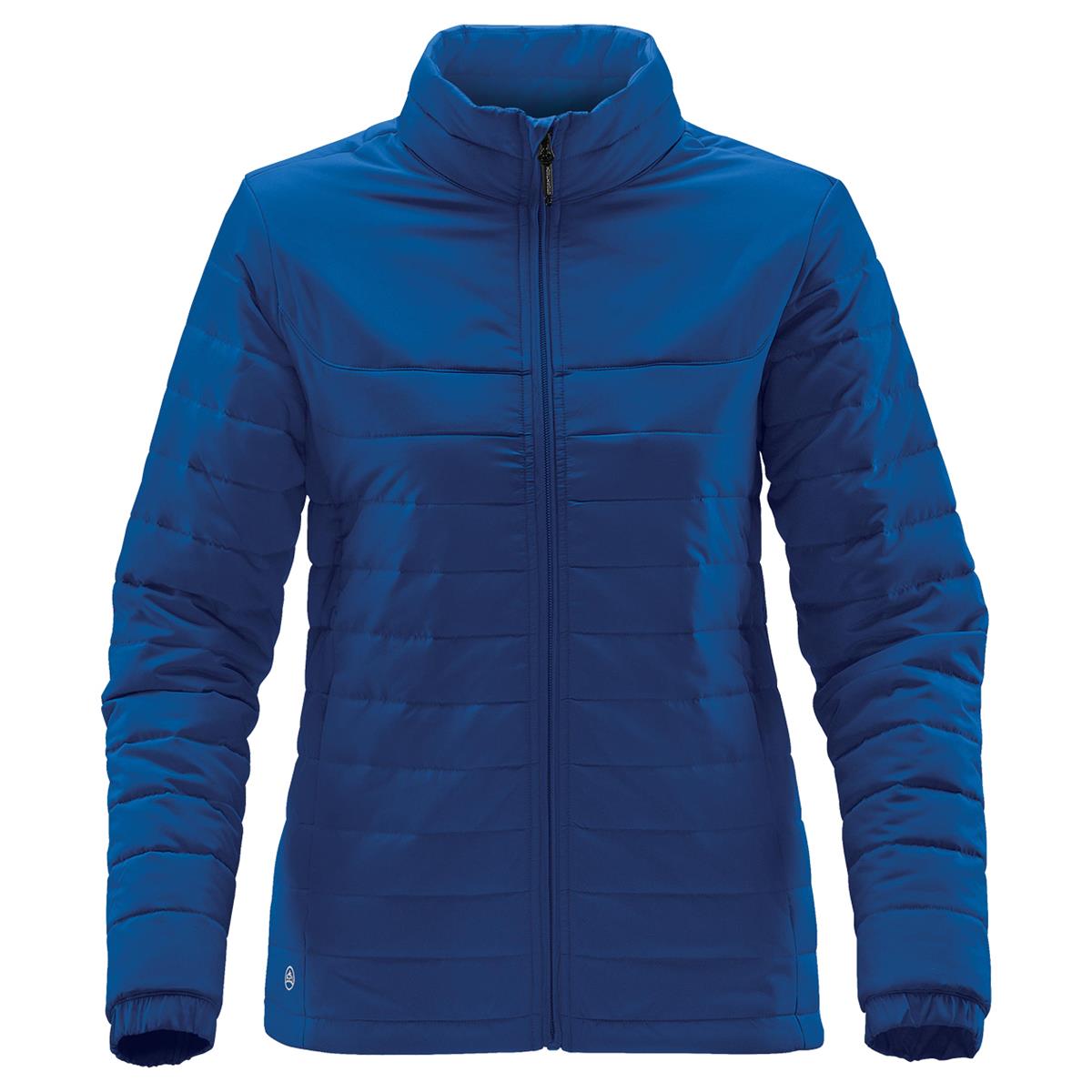 Women's Nautilus Quilted Jacket - Azure Blue - Front