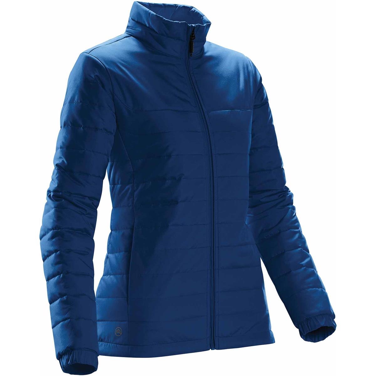 Women's Nautilus Quilted Jacket - Azure Blue - Back