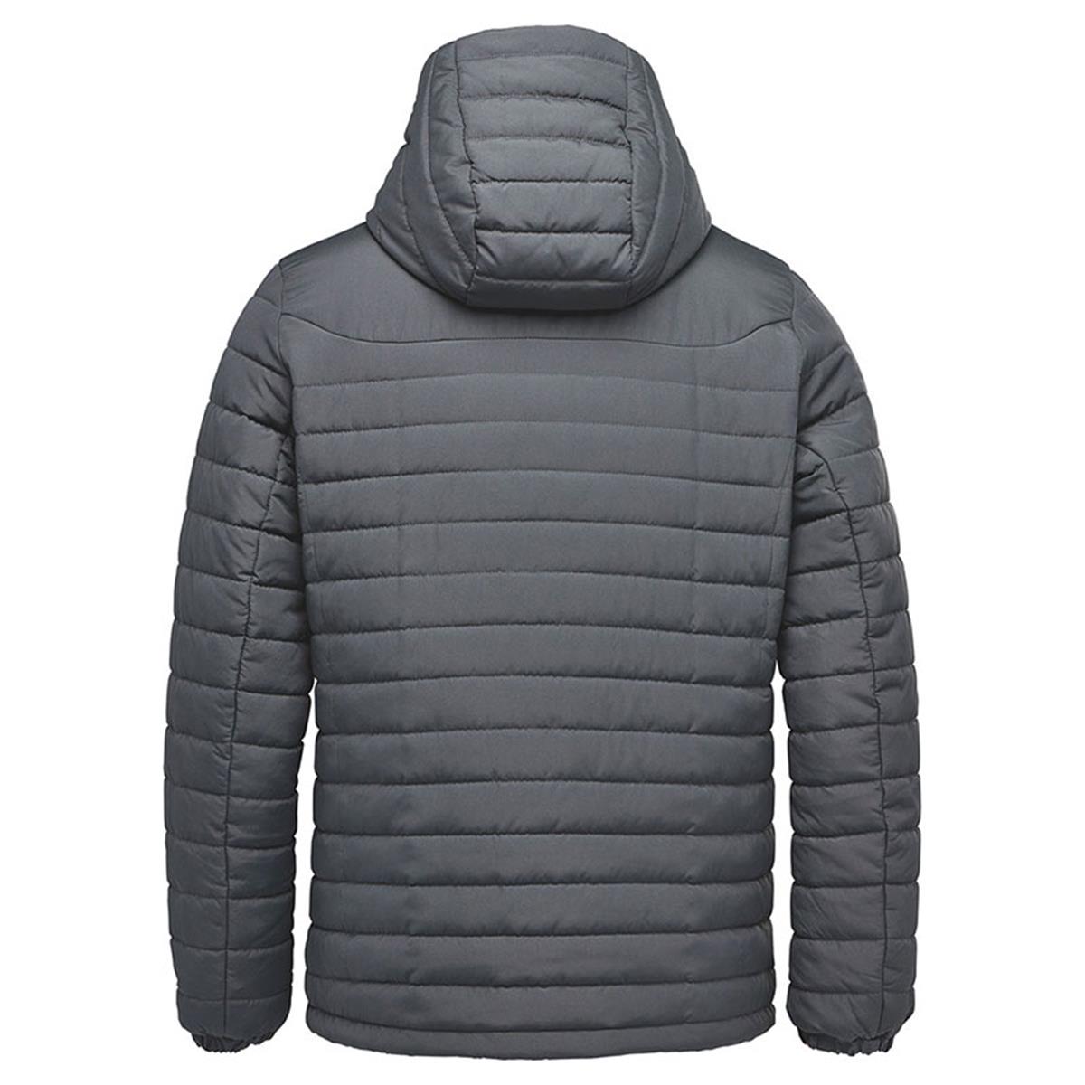 Men's Nautilus Quilted Hoody - Dolphin - Back