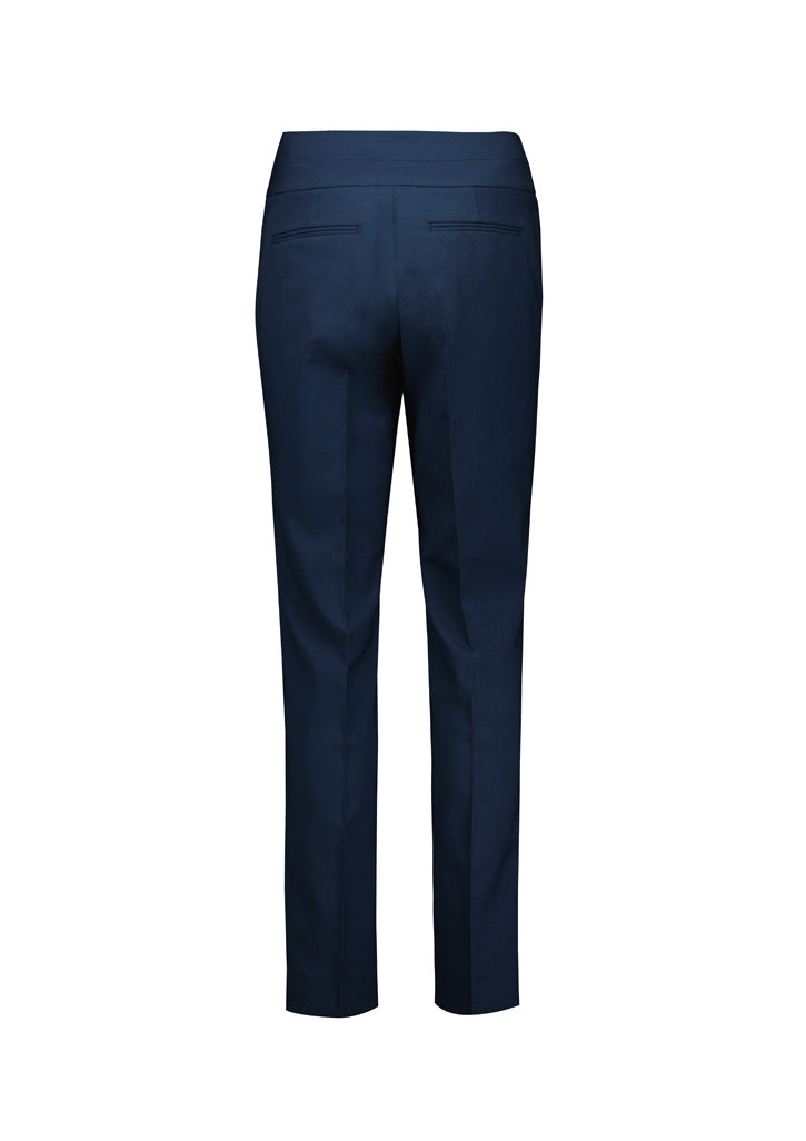 Renew Womens Mid-Waist Slim Leg Pant - Navy Dusk - Back