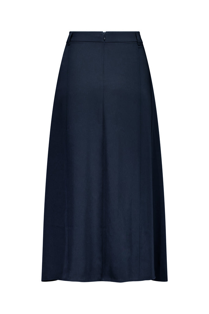 Sammy Womens Skirt - Navy - Back