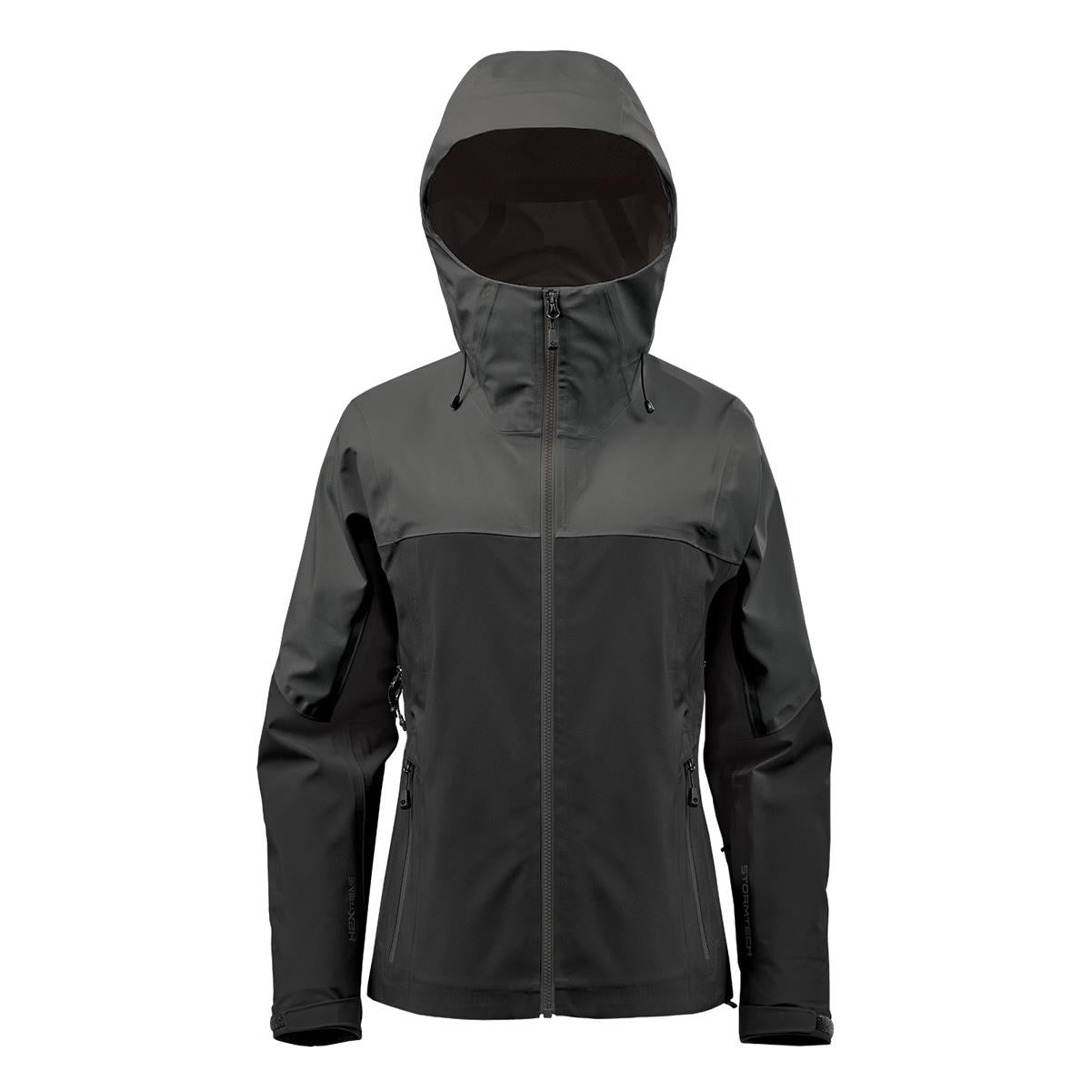 Women's Vertex Stormshell - Granite / Black - Front