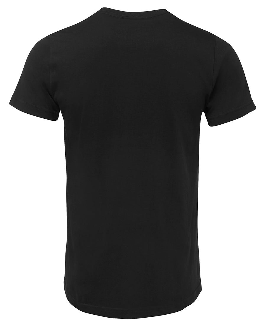 C of C Fitted Tee - Black - Back