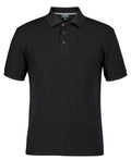 C of C Ottoman Polo - Black - Front