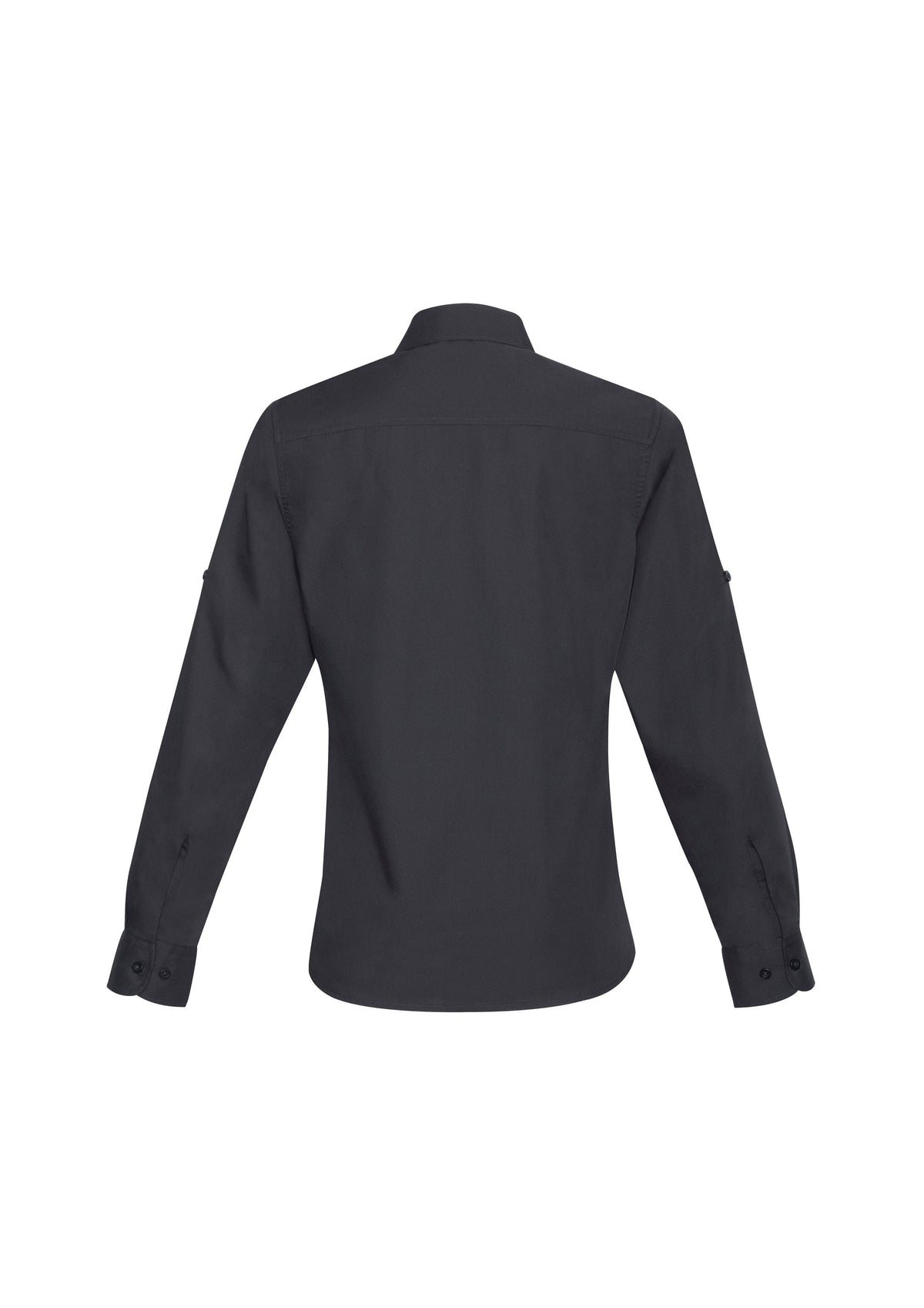 Bondi Womens Long Sleeve Shirt - Charcoal - Back