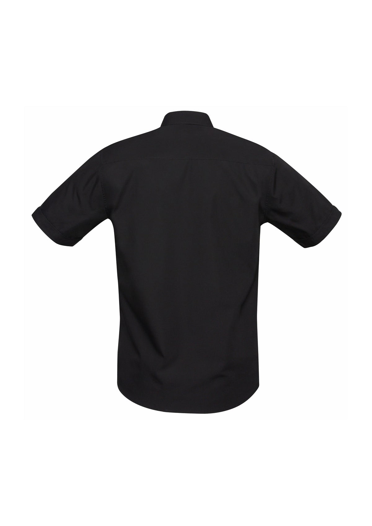Bondi Mens Short Sleeve Shirt - Black - Back