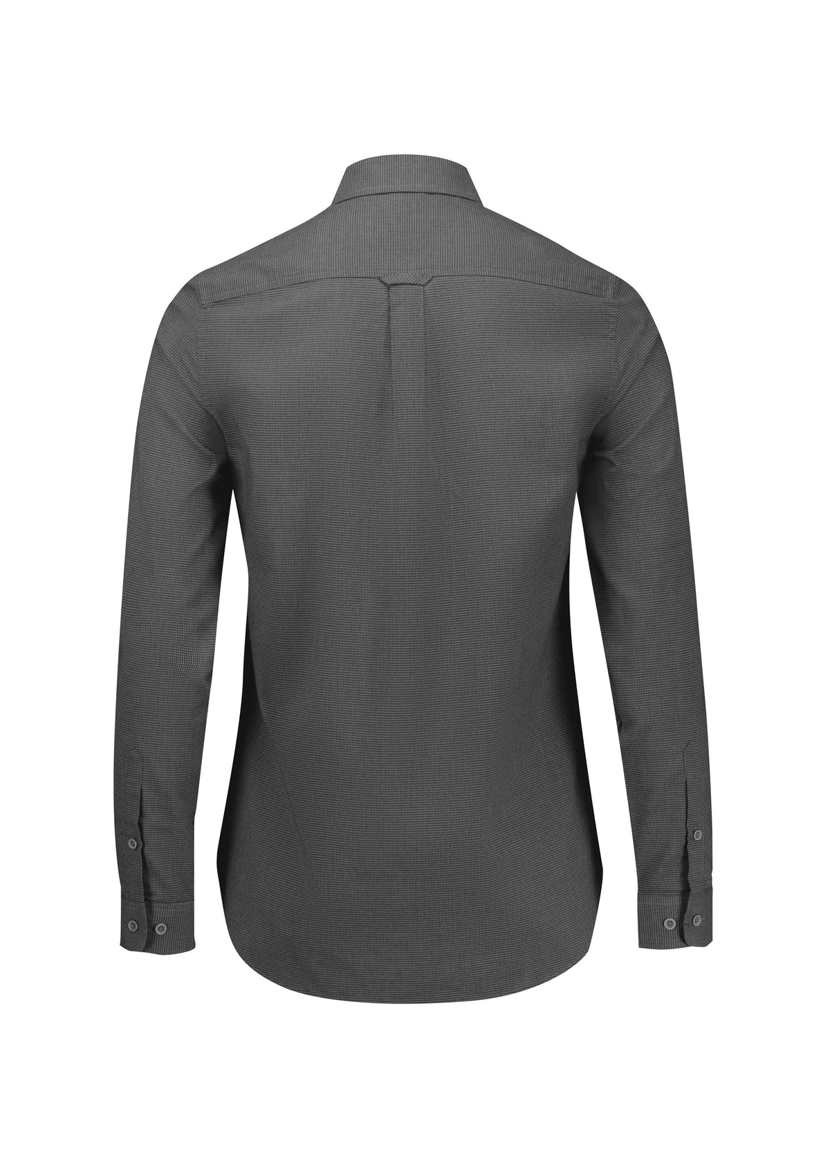 Soul Womens Long Sleeve Shirt - Grey - Back