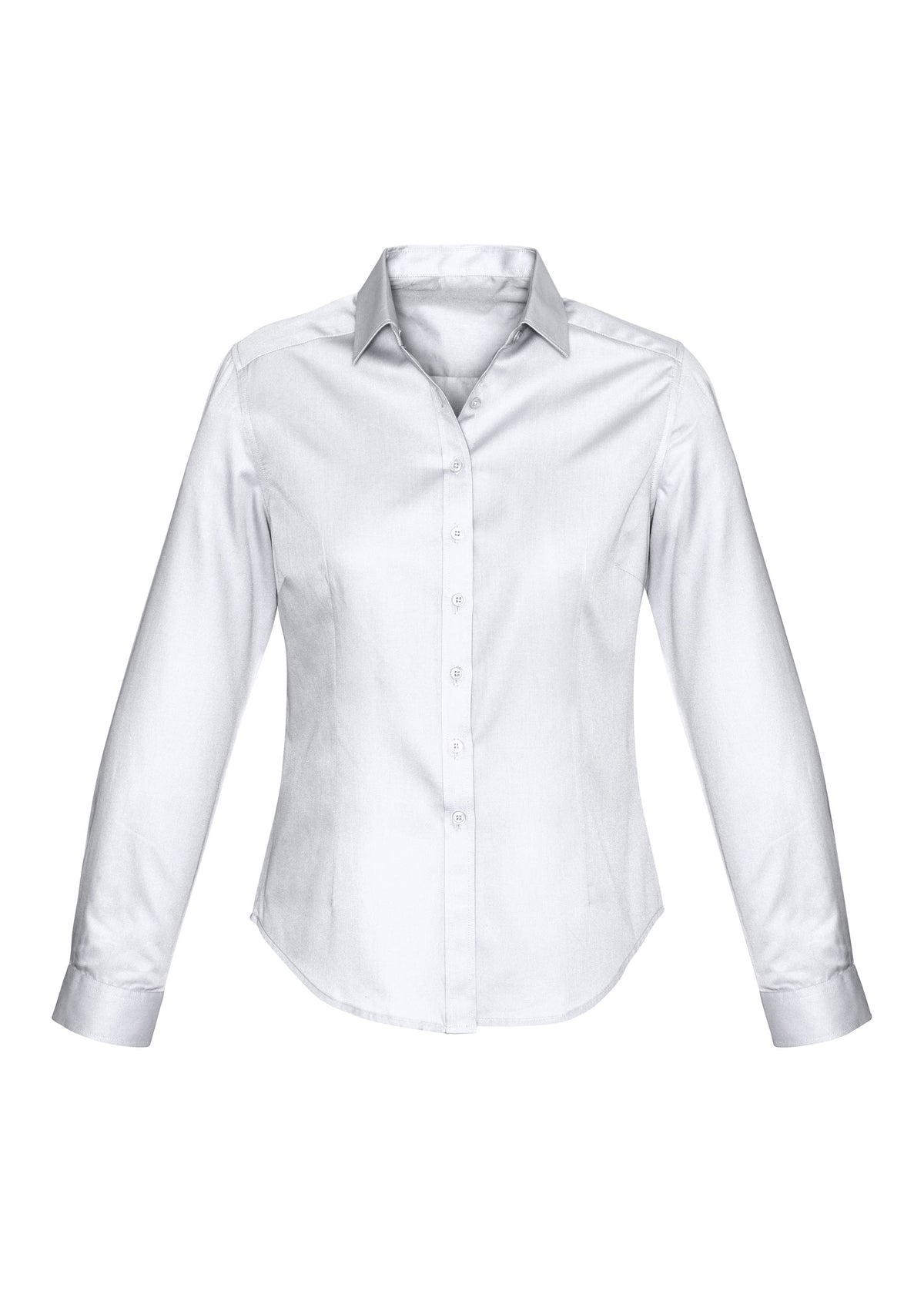Dalton Womens Long Sleeve Shirt - White - Front