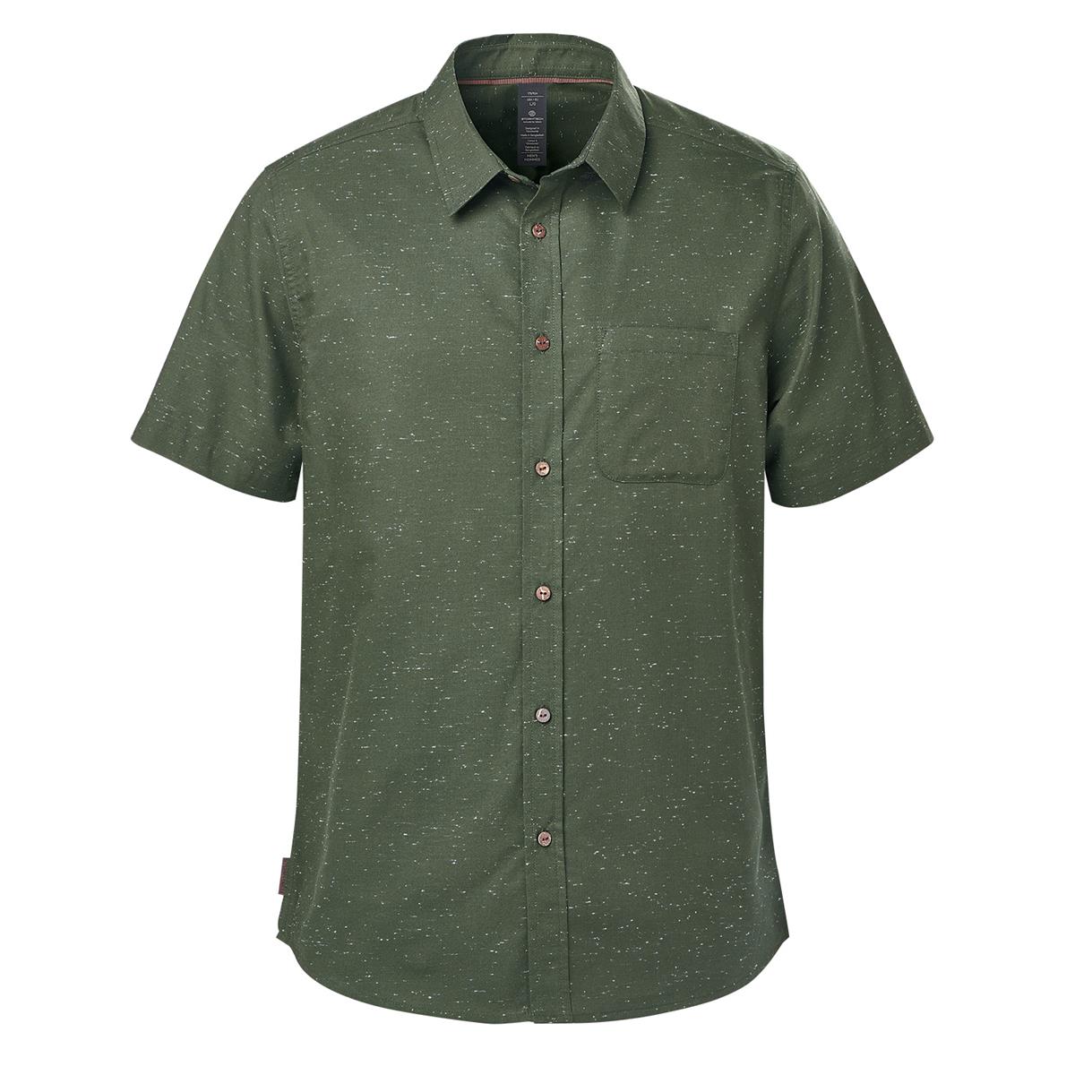 Men's Skeena S/S Shirt - Earth / White - Front