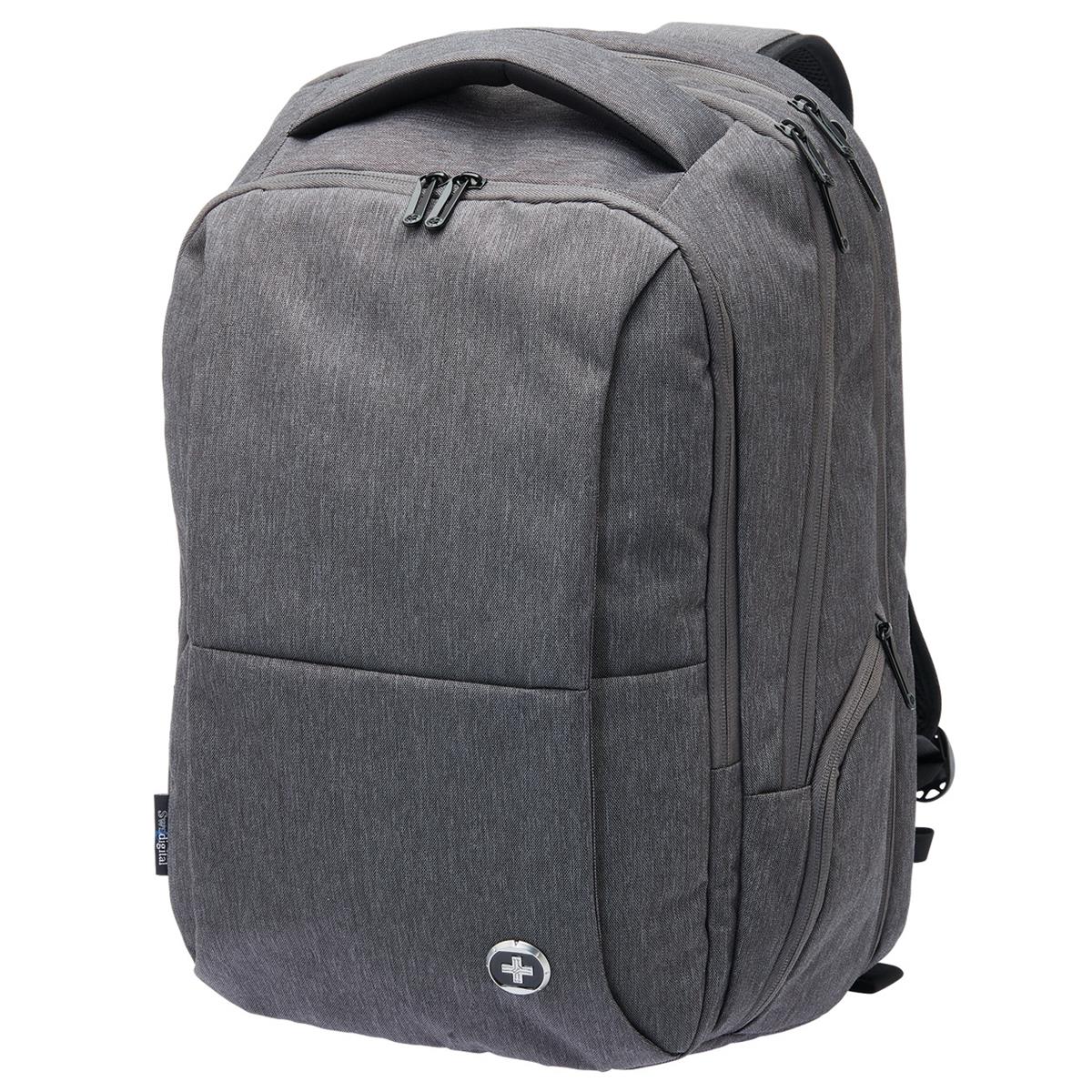Swissdigital Commander Backpack - Charcoal Heather - Front