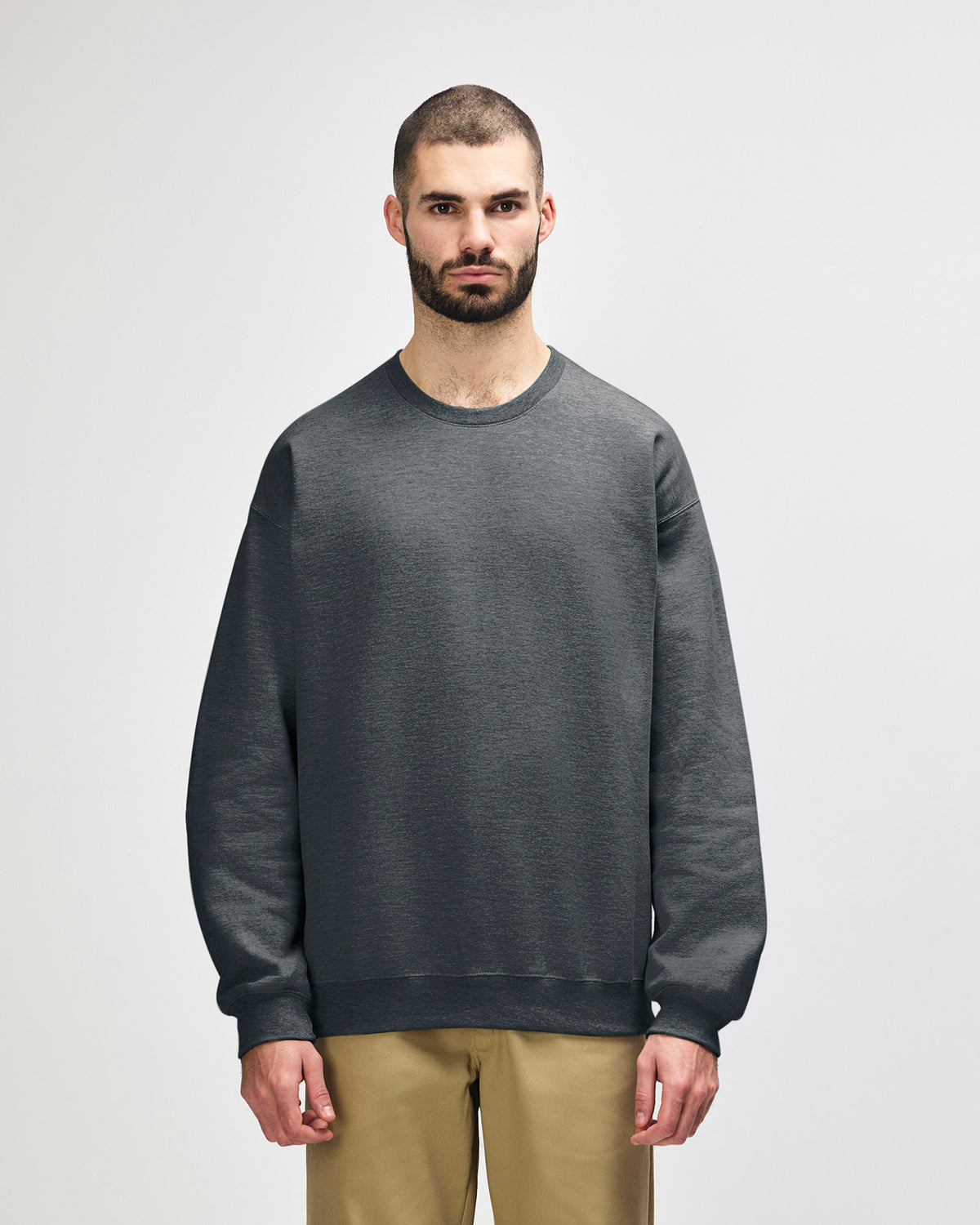 Gildan Softstyle SF000 Crewneck - Dark Heather