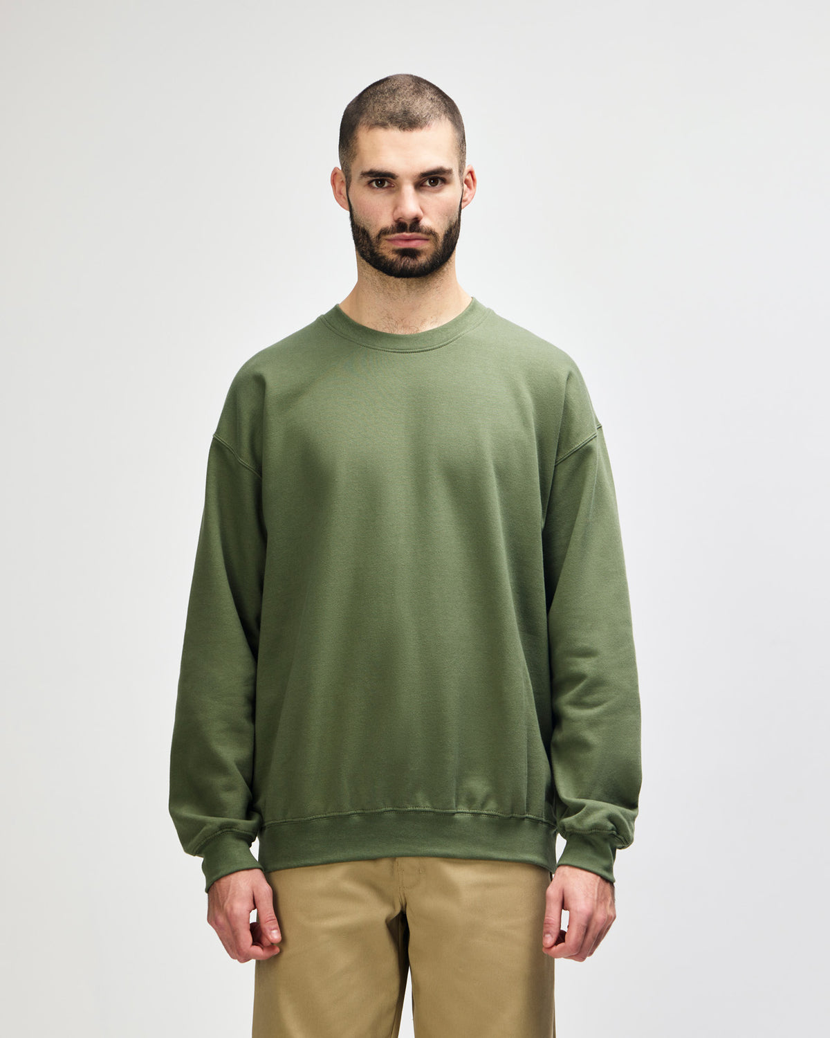 Gildan Softstyle SF000 Crewneck - Military Green