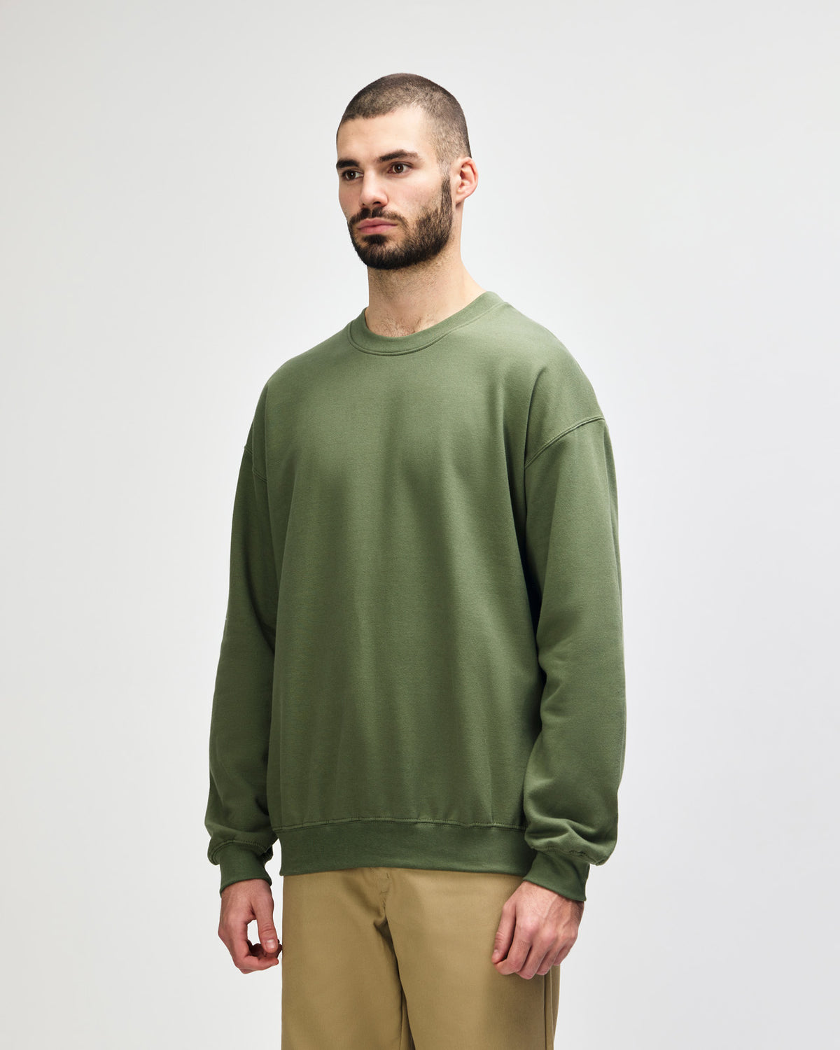 Gildan Softstyle SF000 Crewneck - Military Green