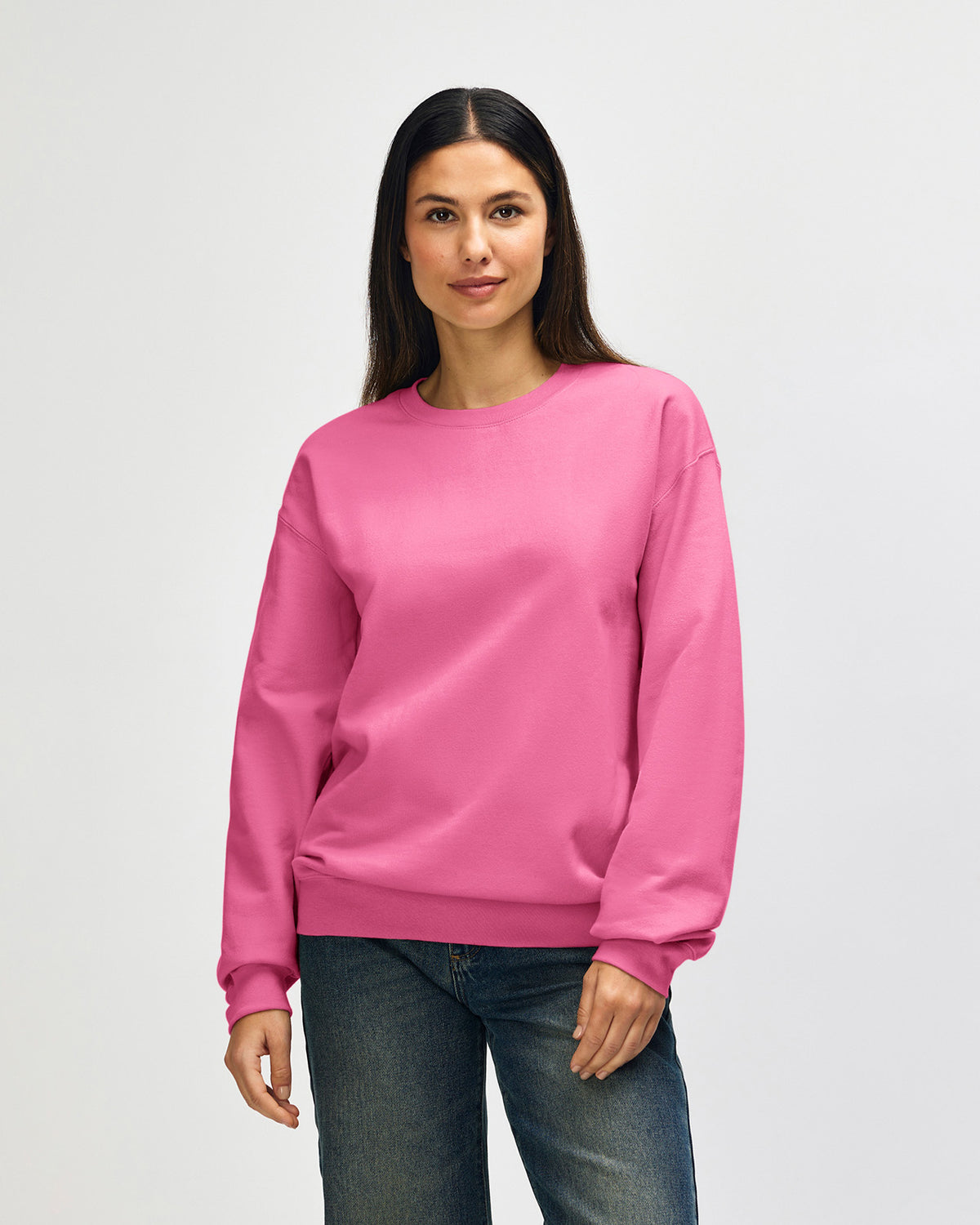 Gildan Softstyle SF000 Crewneck - Pink Lemonade