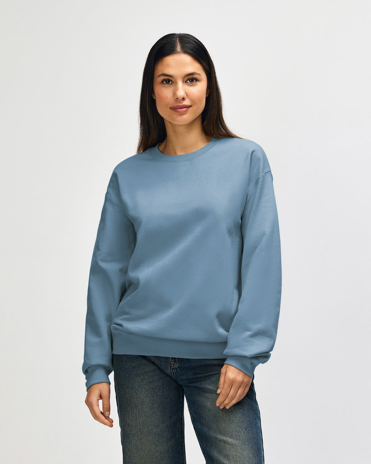 Gildan Softstyle SF000 Crewneck - Stone Blue