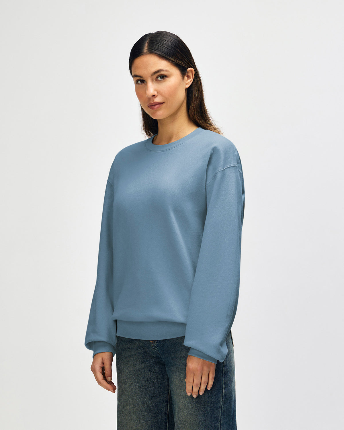 Gildan Softstyle SF000 Crewneck - Stone Blue