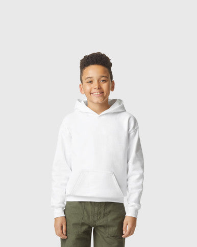Gildan Softstyle SF500B Hoodie - White