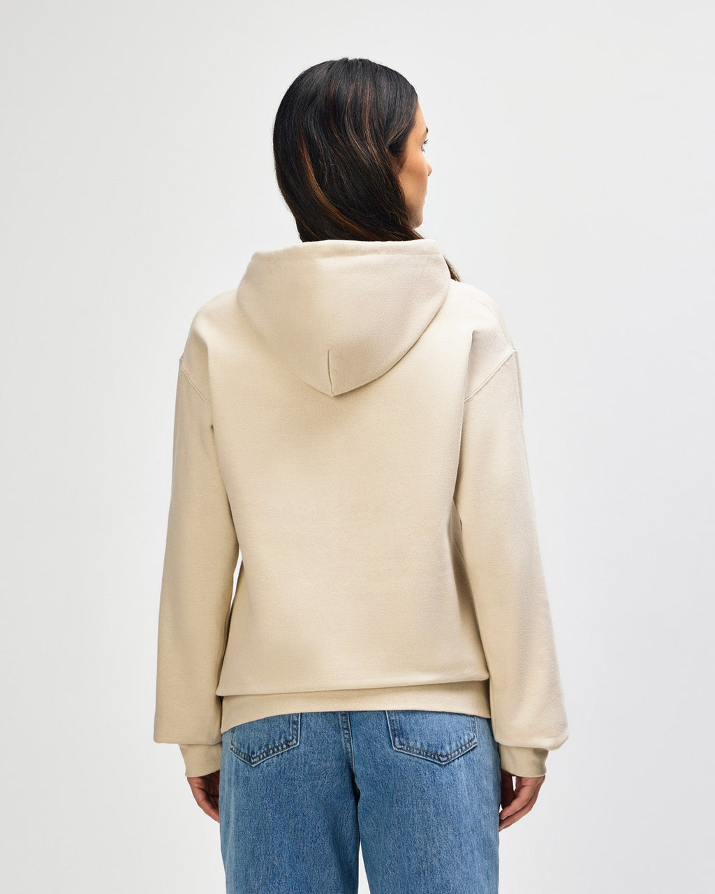 Gildan Softstyle SF500 Hoodie - Sand - Back