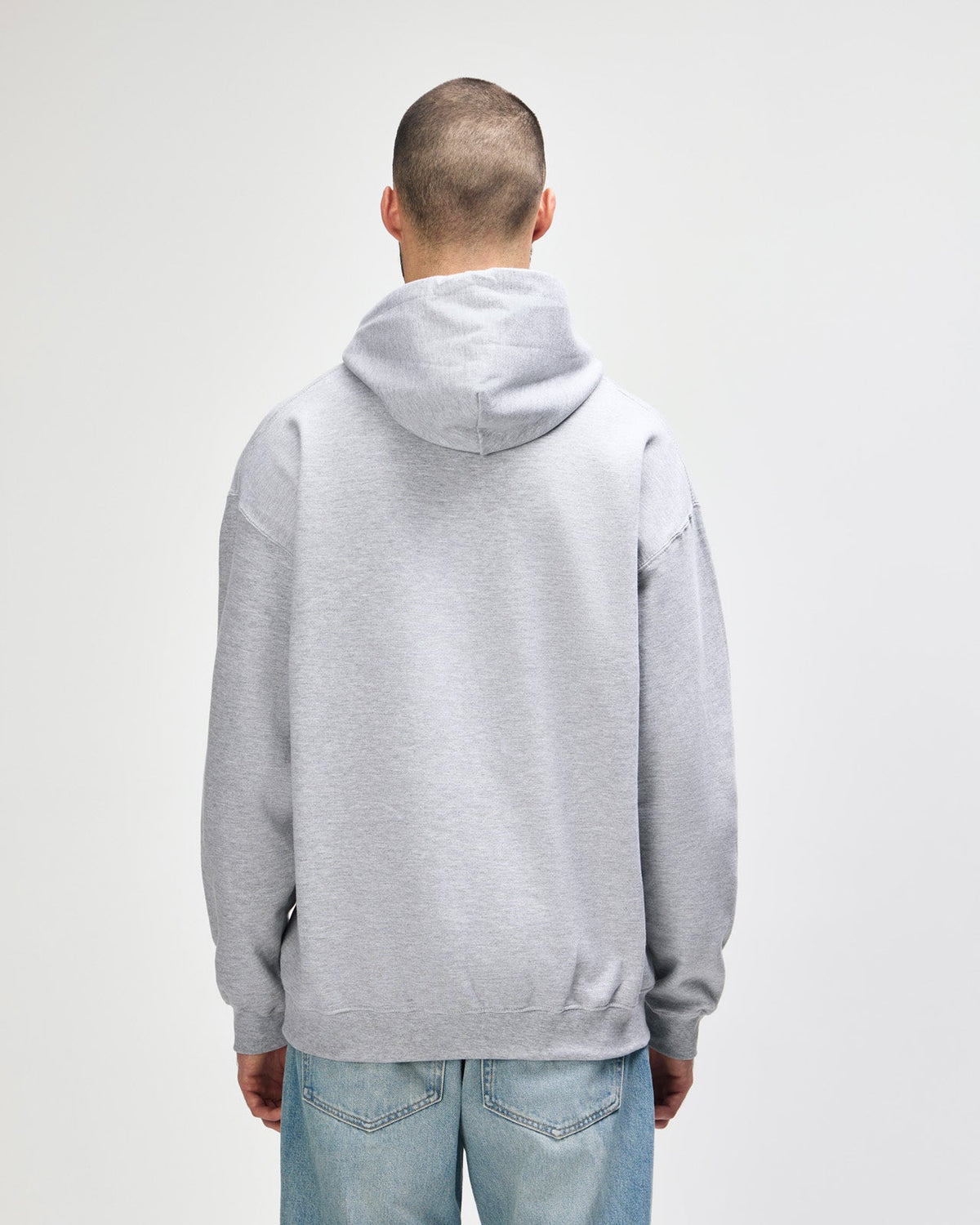 Gildan Softstyle SF500 Hoodie - RS Sports Grey - Back