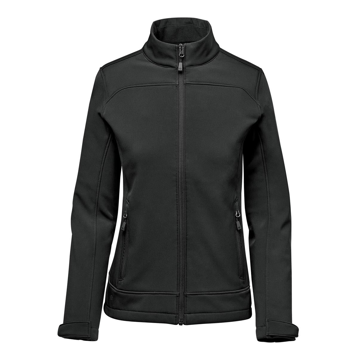 Women's Aleutian Softshell Jacket - Black - Front