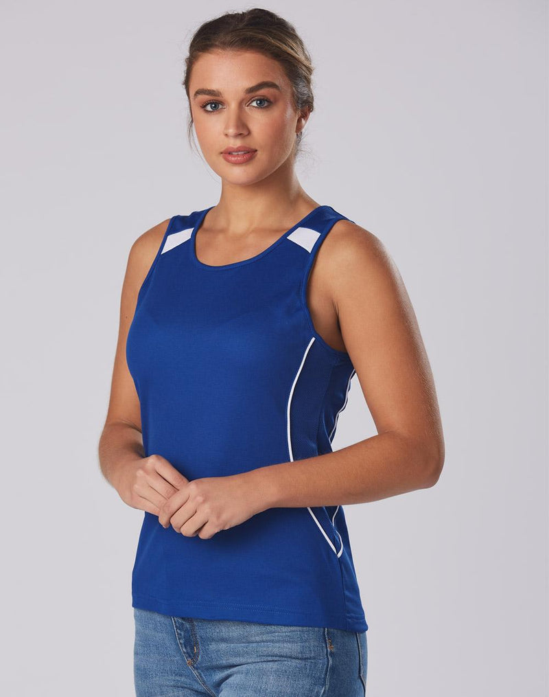 Winning Spirit Ladies' Truedry Fashion Singlet SL54
