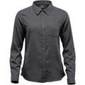 Women's Cambridge L/S Shirt - Charcoal - Front