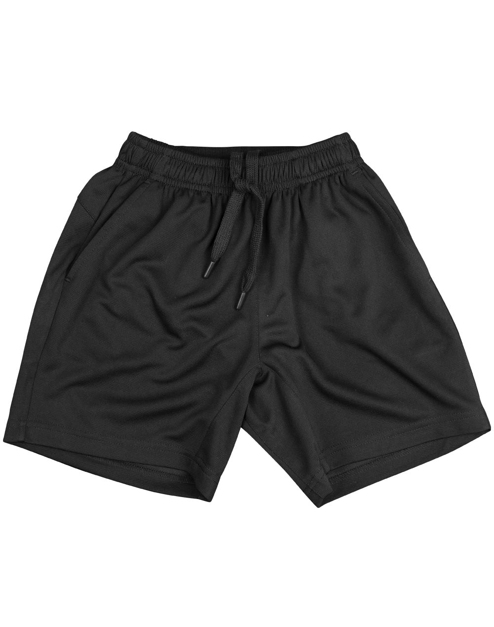 Kids' Bamboo Charcoal Sports Shorts - SS05K - Black