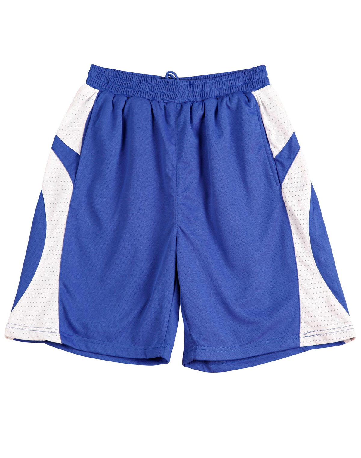 Adults' Basketball Shorts - SS23 - Royal / White