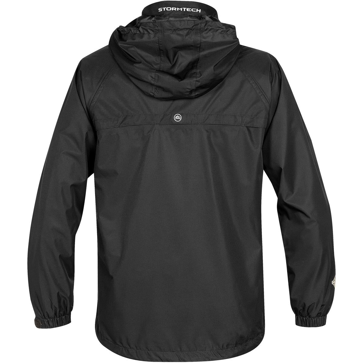 Mens Stratus Lightweight Shell - Black - Back