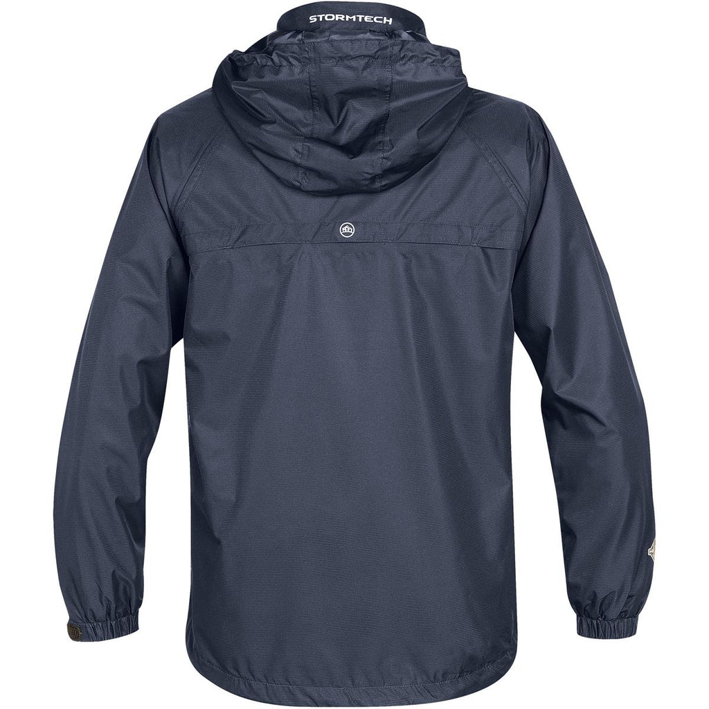 Mens Stratus Lightweight Shell - Navy - Back