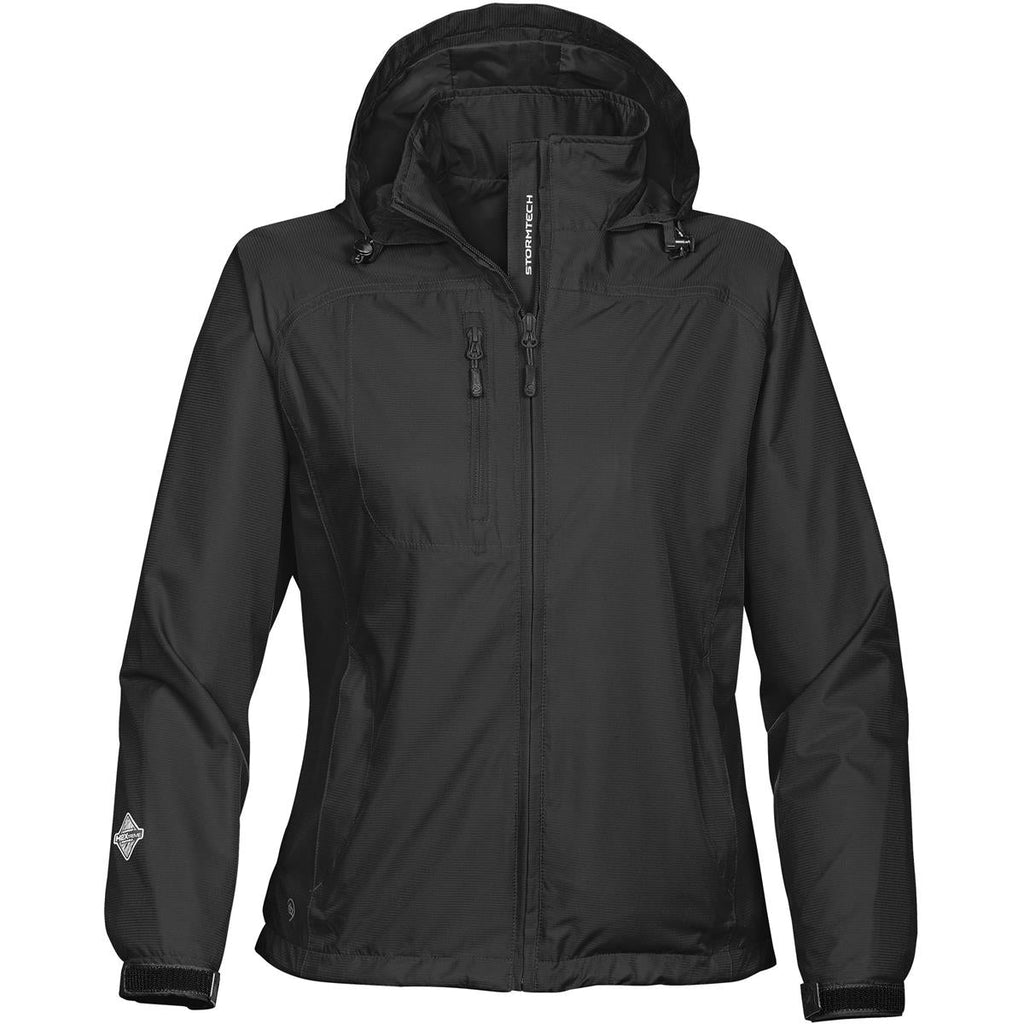 Women's Stratus Shell - Black - Front