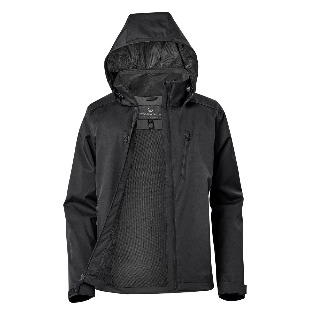 Women's Scirocco Lightweight Shell - Black - Front