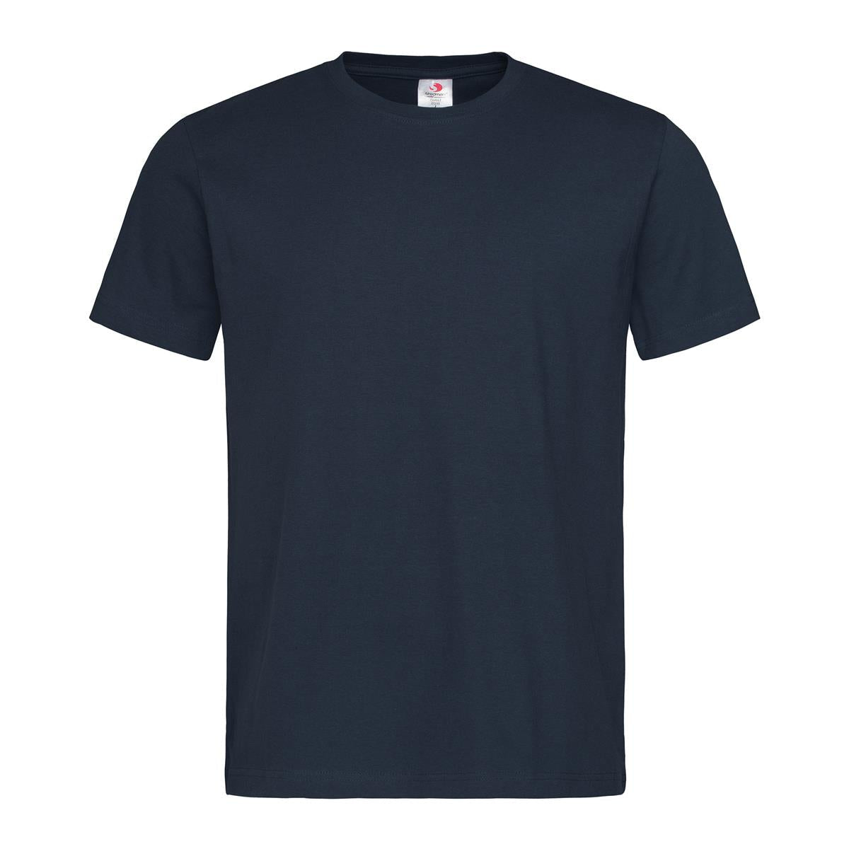 Men's Heavyweight Comfort-T Crew Neck - Blue Midnight - Front