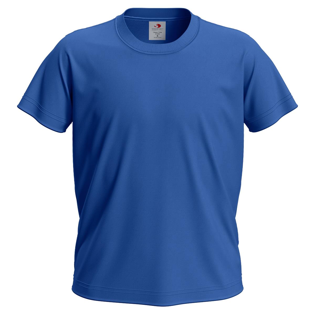 Junior Classic T - Bright Royal - Front
