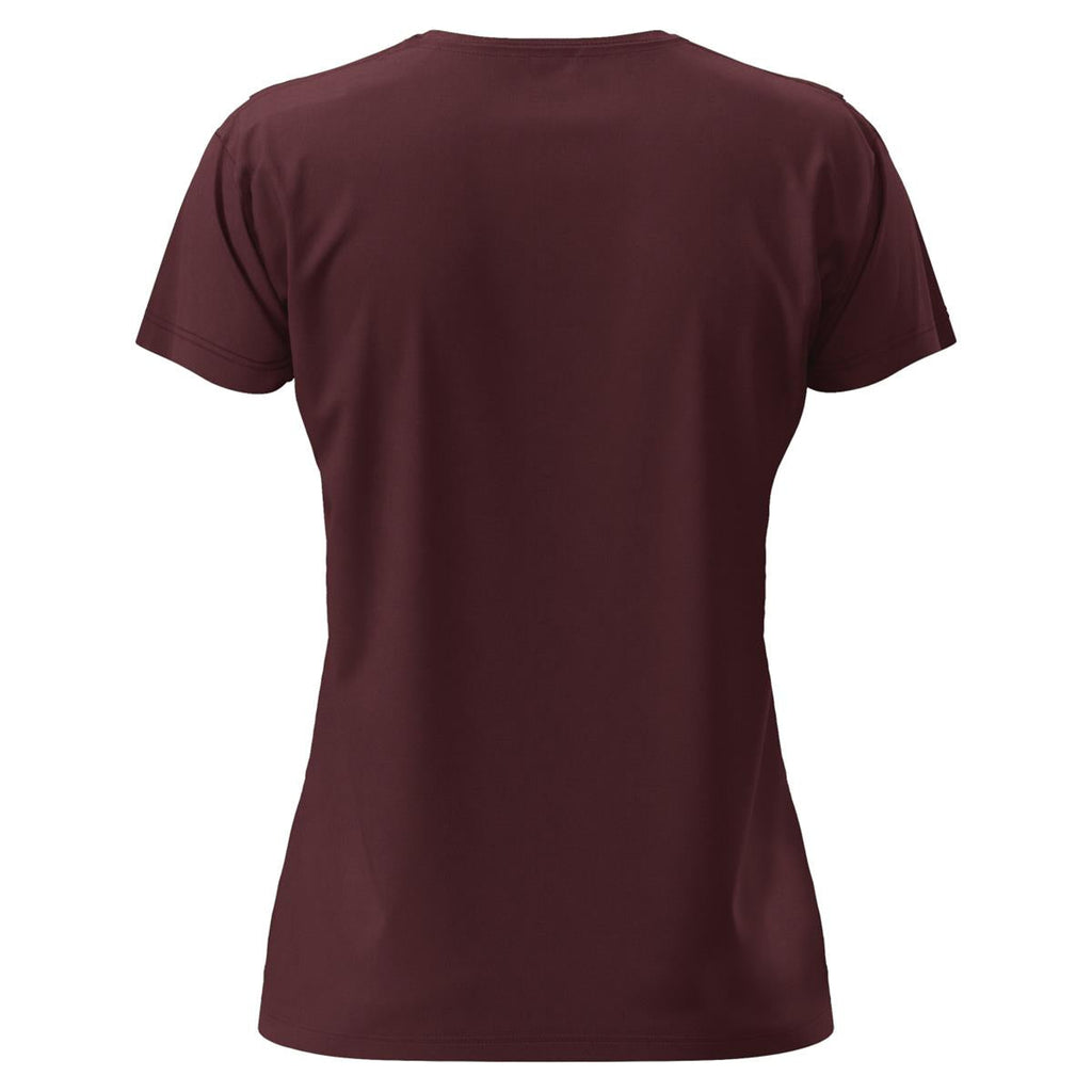 Women's Classic T - Burgundy - Back