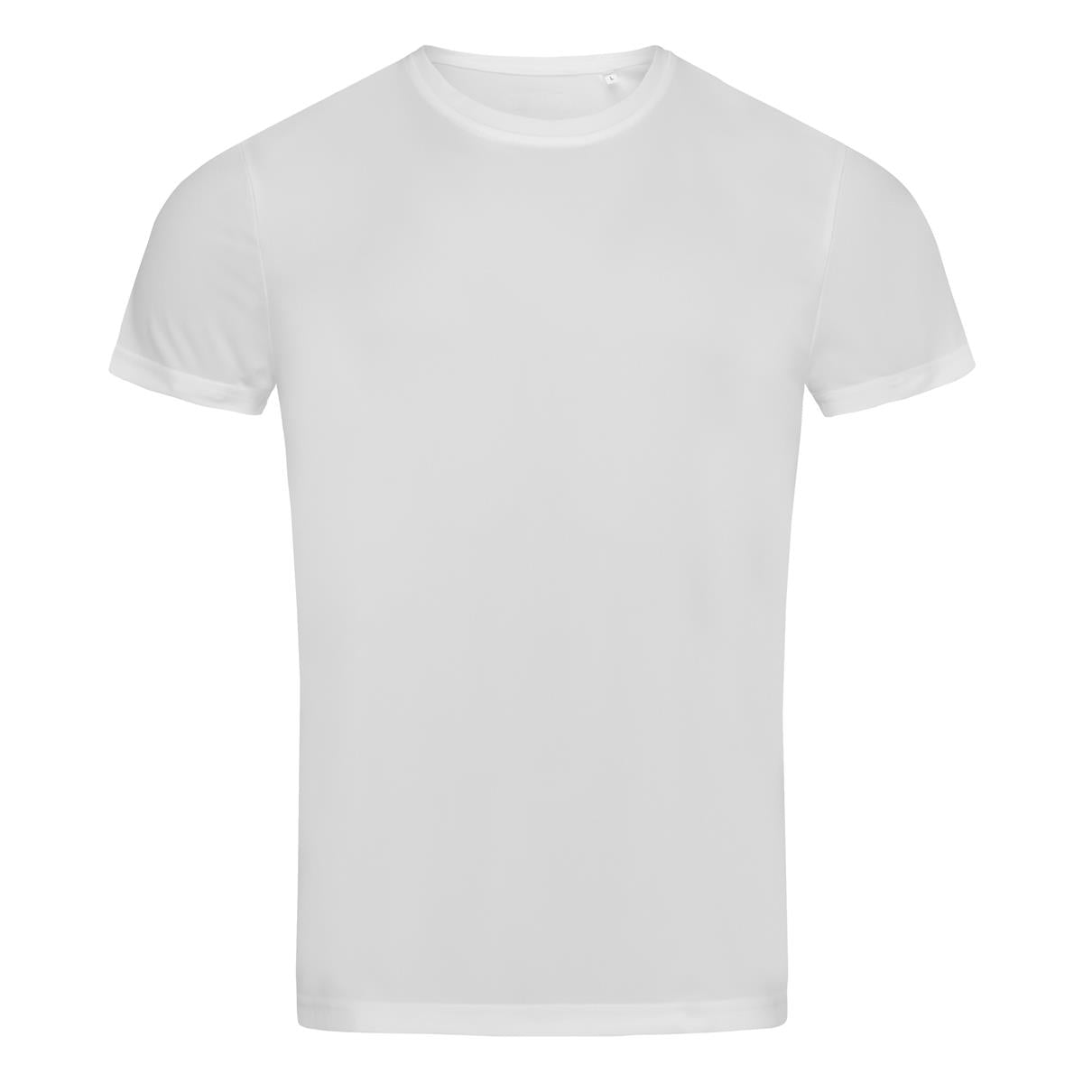 Men's Active Sports-T - White - Front