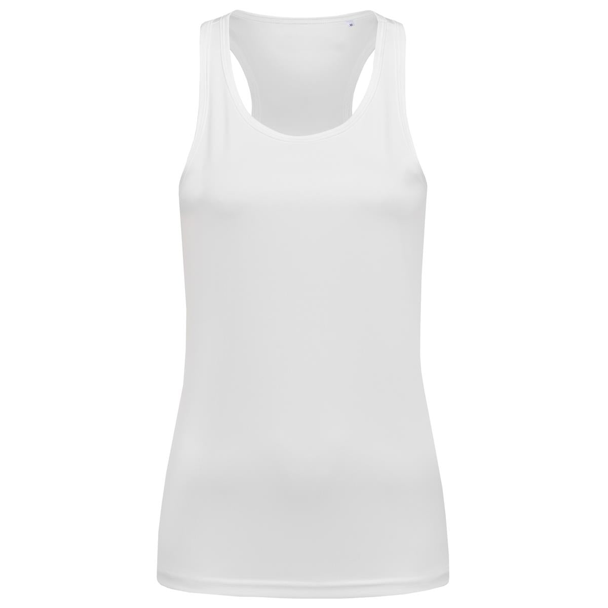 Women's Active Sports Top - White - Front