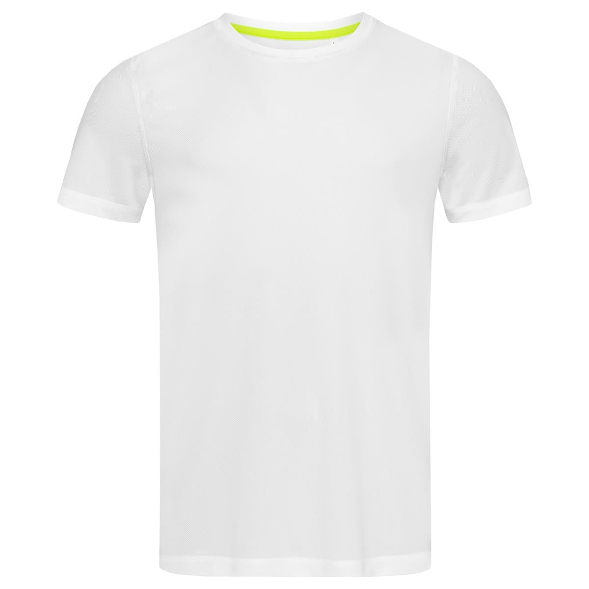 Men's Active 140 Crew Neck - White - Front